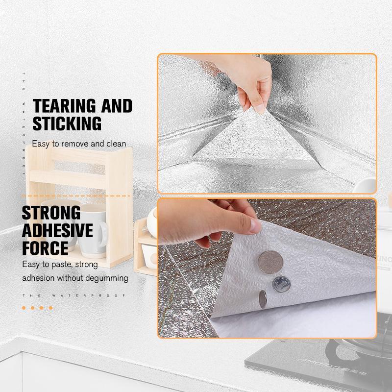 Cut-to-Fit Aluminum Foil Liner for Walls & Cabinets