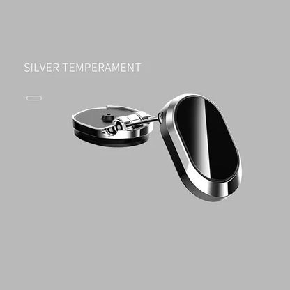 Phone Holder Strong magnet, 360° rotation & foldable metal. Safer driving – grab yours!