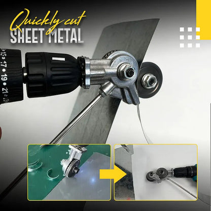Electric Drill Plate Cutter – Precise, Light, Safe Metal Gear Cutter for Daily Use