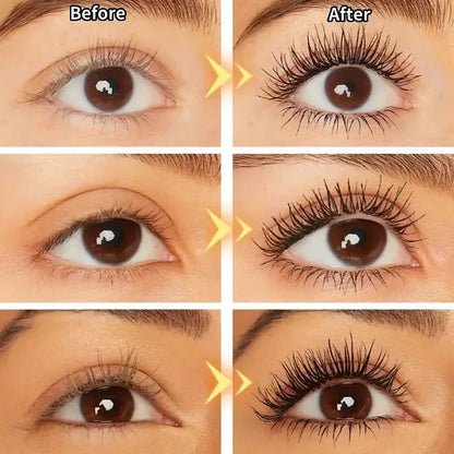 All-Day Beautiful Lashes, Smudge-Proof! Waterproof Fiber Mascara for Natural Volume (Buy 1 Get 1 FREE)