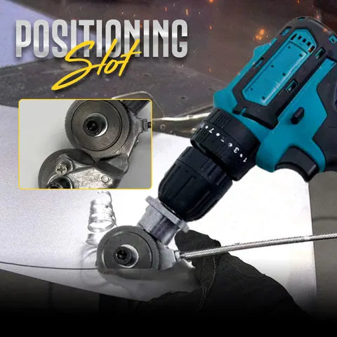Electric Drill Plate Cutter – Precise, Light, Safe Metal Gear Cutter for Daily Use