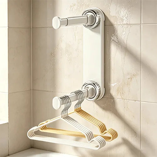 Suction Cup Clothes Hanger Organizer