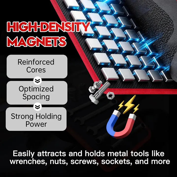 Flexible Magnetic Tool Mat & Tray Holder