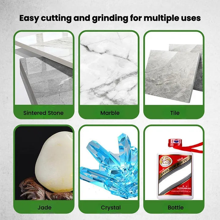 Rock Slab Flat Gpindping Cutting Piece