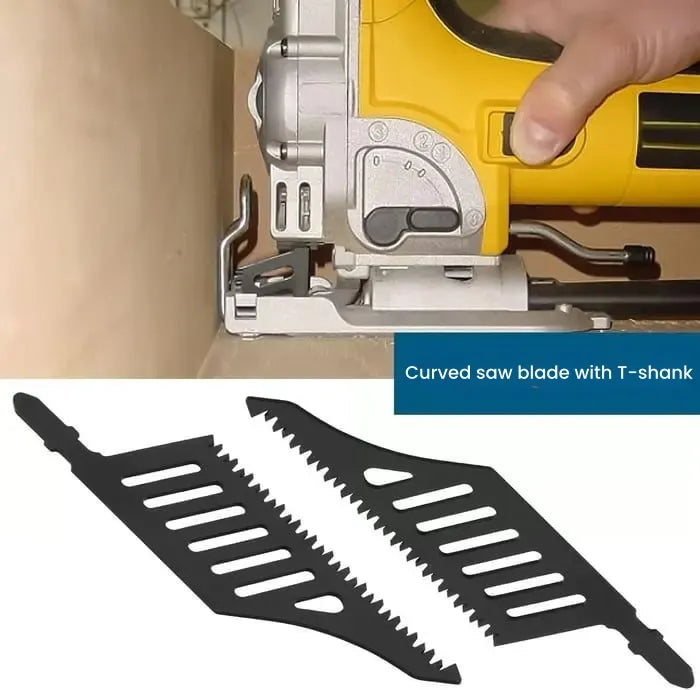 Saw blade for flush cutting for wood, plastic and metal