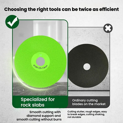 Rock Slab Flat Gpindping Cutting Piece