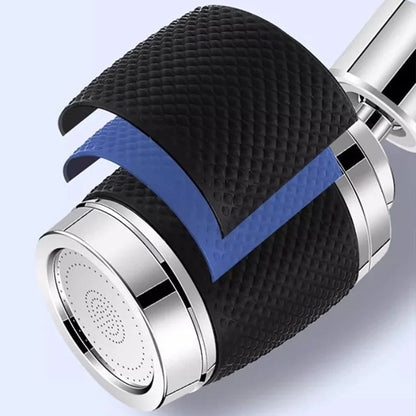 Splash proof booster swivel kitchen filter tap