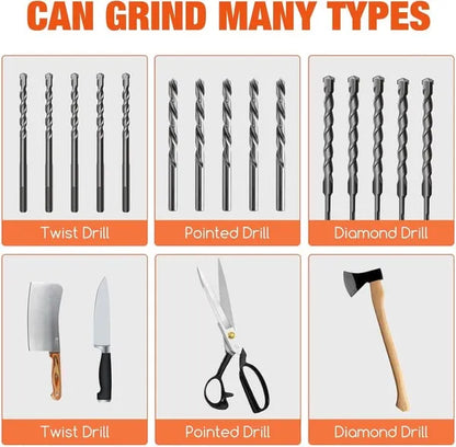 Multi-Function Drill Bit Sharpener