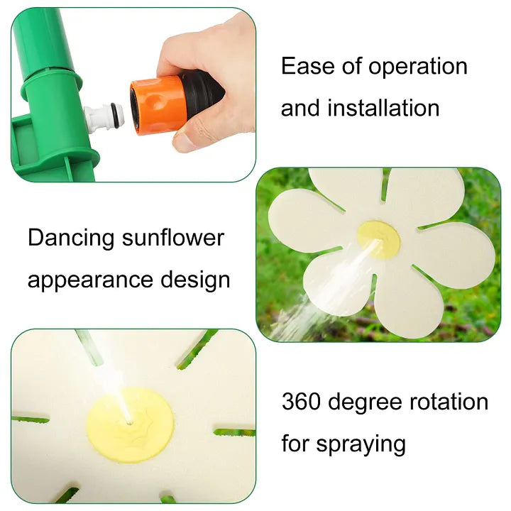 Dancing Daisy Garden Sprinkler