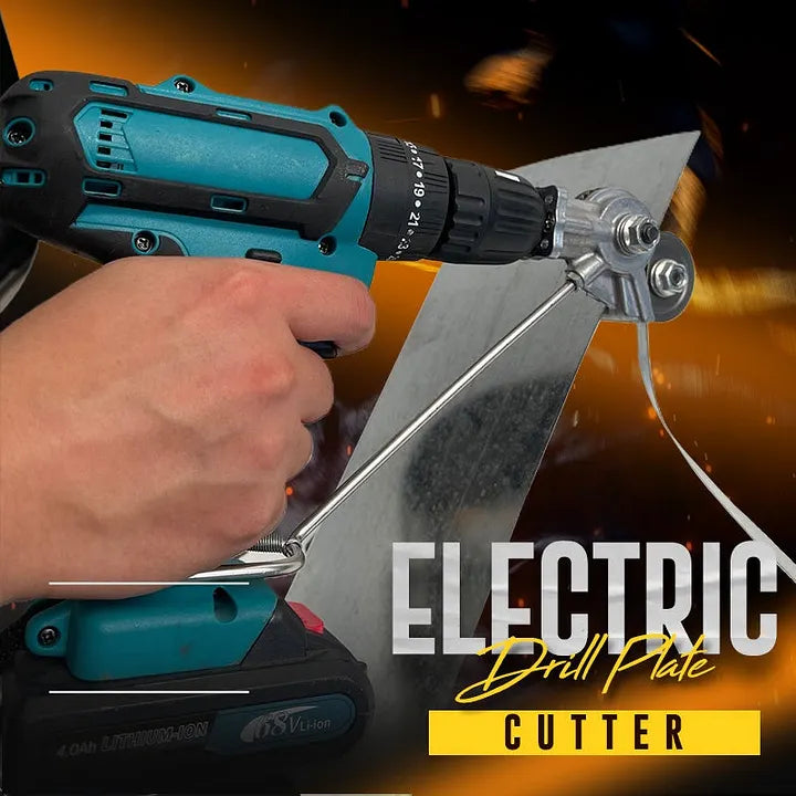 Electric Drill Plate Cutter – Precise, Light, Safe Metal Gear Cutter for Daily Use