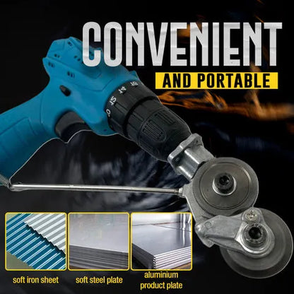 Electric Drill Plate Cutter – Precise, Light, Safe Metal Gear Cutter for Daily Use