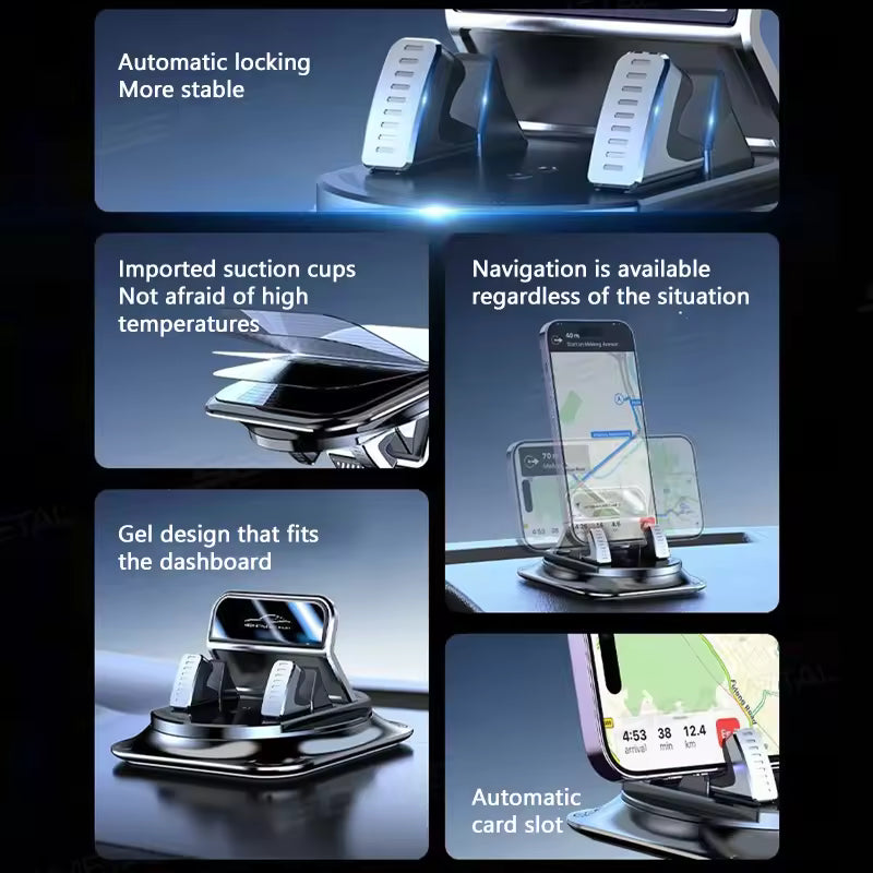 Car Phone Holder 360 Degree Rotation