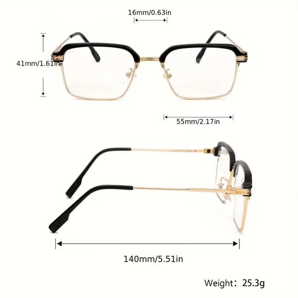 High-Definition Eye Protection Blue Light Filter Intelligent Zoom Progressive Lenses Reading Glasses