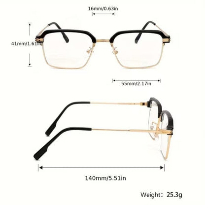 High-Definition Eye Protection Blue Light Filter Intelligent Zoom Progressive Lenses Reading Glasses