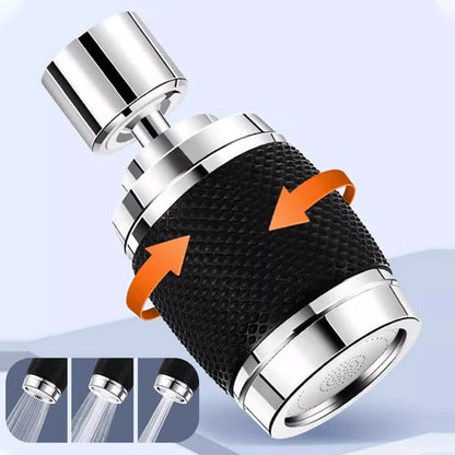 Splash proof booster swivel kitchen filter tap