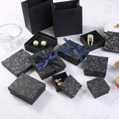 Glow‑in‑the‑dark Leather Zodiac Sign Bracelet