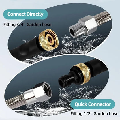 Jet Nozzle Power Washer for Garden Hose – Turn Your Hose Into a High-Pressure Cleaning Machine