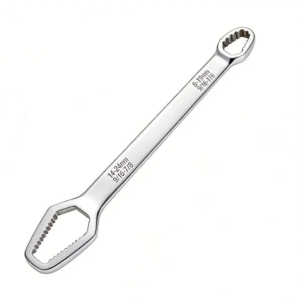 Double-Ended Torx Wrench, Universal Automotive Torx Wrench 8-24mm Self-Tightening