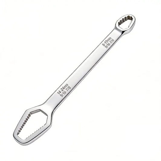 Double-Ended Torx Wrench, Universal Automotive Torx Wrench 8-24mm Self-Tightening