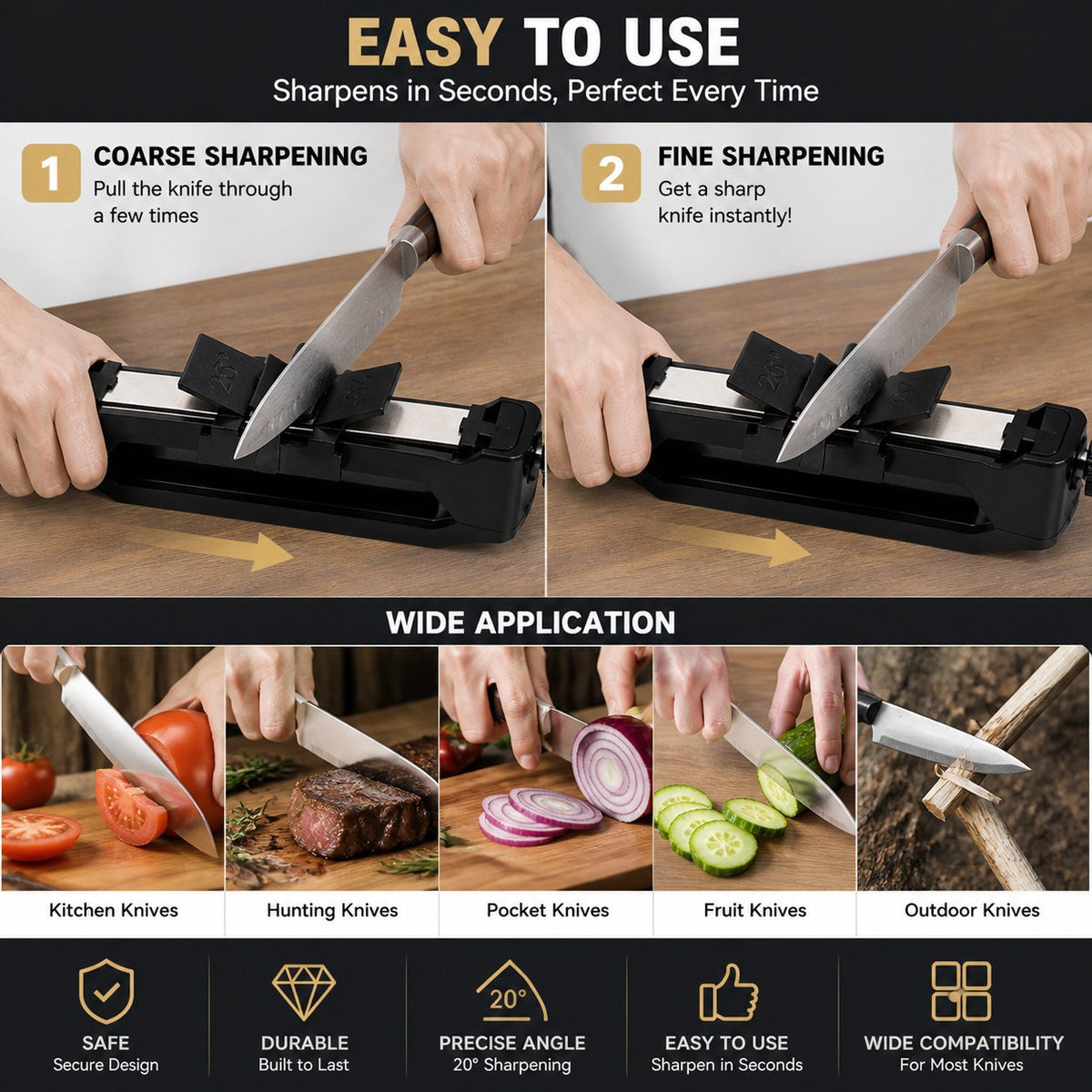 Portable Knife Sharpener