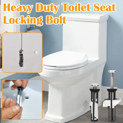 Heavy Duty Toilet Seat Fastener Bolt kit(A Set of 2 Pcs)