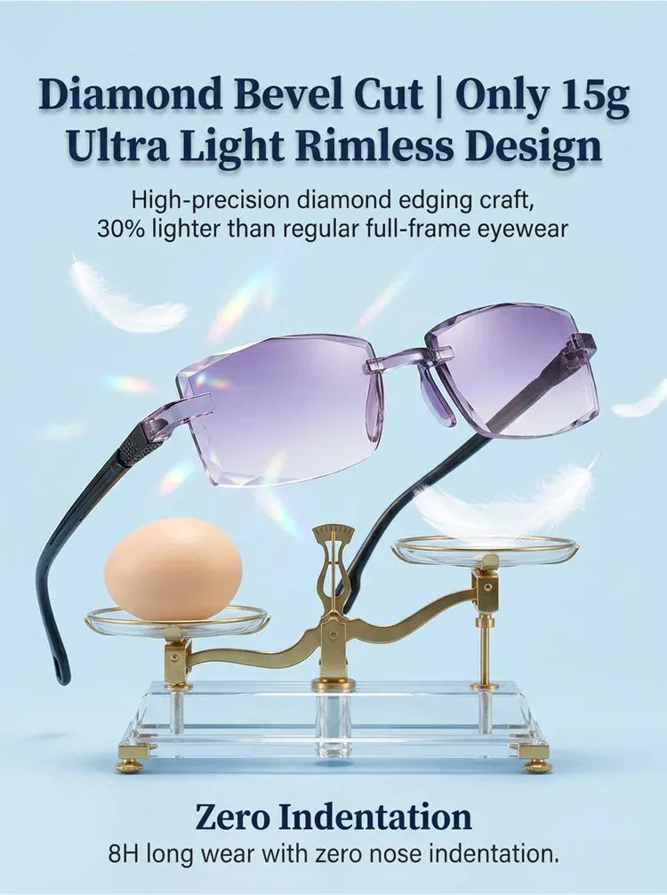 [Regain Your Youthful Vision] Smart Zoom Diamond-Cut Reading Glasses