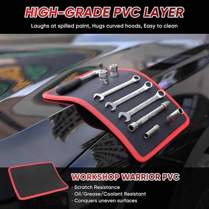 Flexible Magnetic Tool Mat & Tray Holder