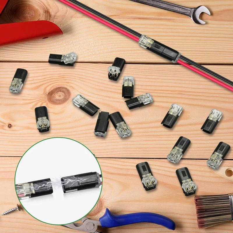 Dual-Wire Push-In Connector
