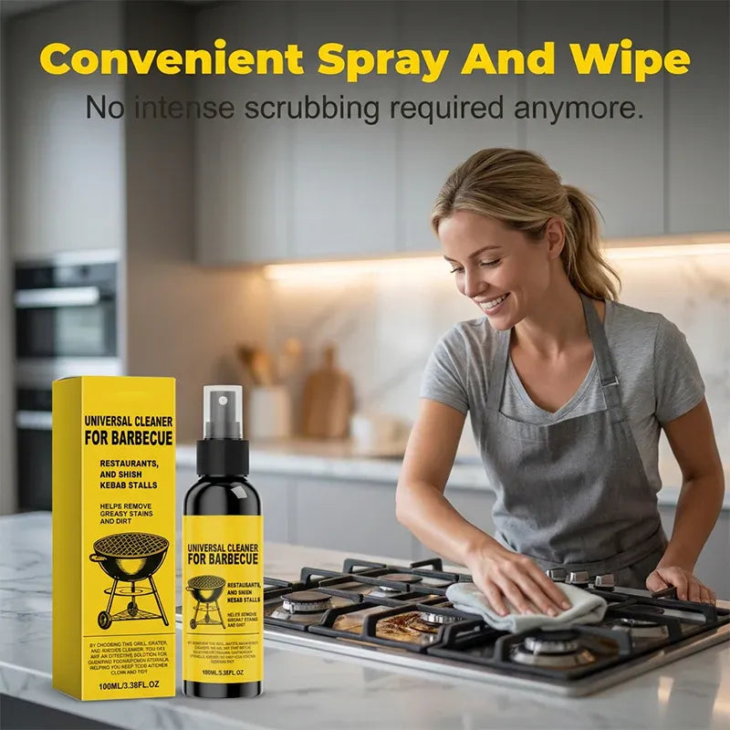 Heavy-duty BBQ cleaner – dissolves carbon, grease, and baked-on grime!