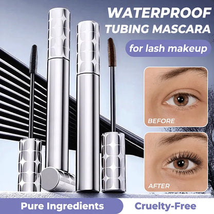 All-Day Beautiful Lashes, Smudge-Proof! Waterproof Fiber Mascara for Natural Volume (Buy 1 Get 1 FREE)