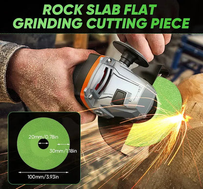 Rock Slab Flat Gpindping Cutting Piece