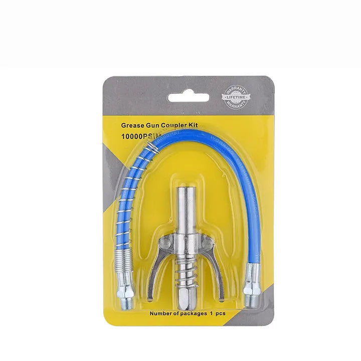 Double Handle High Pressure Quick Release Grease Coupler