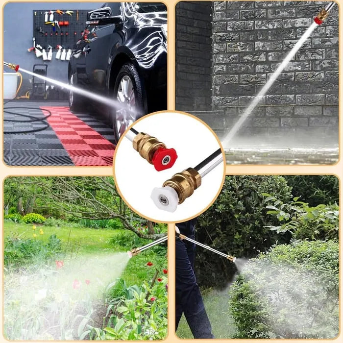 Jet Nozzle Power Washer for Garden Hose – Turn Your Hose Into a High-Pressure Cleaning Machine