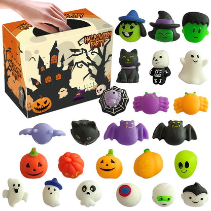 Halloween Squishies Stress Relief Toy Set
