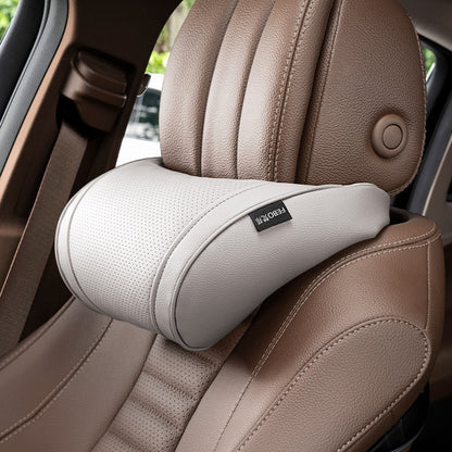 Ergonomic Headrest and Lumbar Support Set for Car Seats