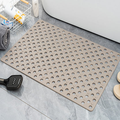 Shower Mat Anti-Slip Bathroom Rug – Quick-Drying, Soft Texture & Machine Washable for a Safer Bath