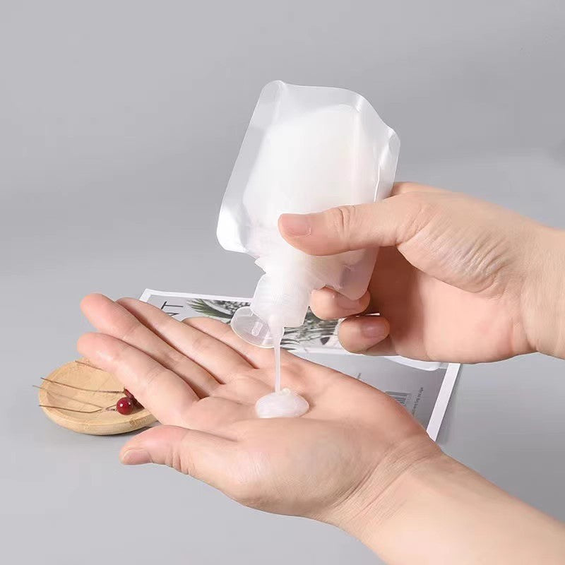 Portable Travel Fluid Dispensing Packing Bag