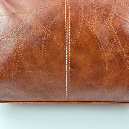 2026 New  Elegant Waterproof Women’s Leather Kiss-Lock Tote Handbag