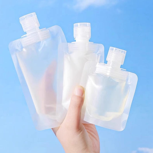 Portable Travel Fluid Dispensing Packing Bag