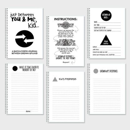 Just Between You & Me Kid Back and Forth Journal