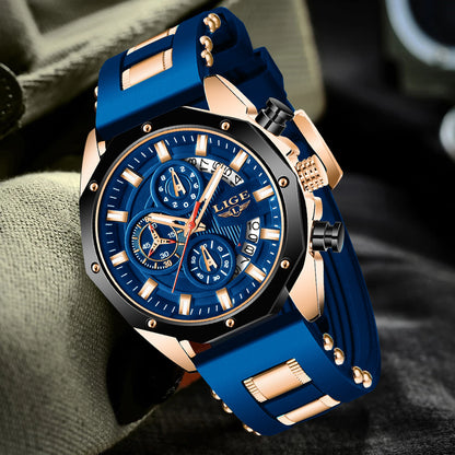 Men's Outdoor Waterproof Sport Quartz Watch