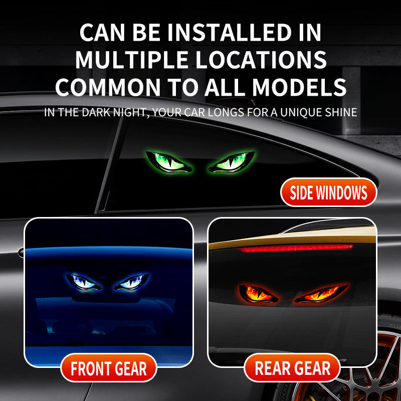 Solar-Powered LED Car Warning Light - Solar-powered, weatherproof,automatic activation at dark - formore safety on the roadside