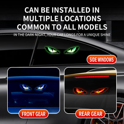Solar-Powered LED Car Warning Light - Solar-powered, weatherproof,automatic activation at dark - formore safety on the roadside