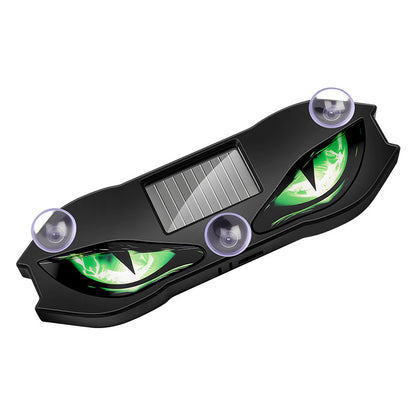 Solar-Powered LED Car Warning Light - Solar-powered, weatherproof,automatic activation at dark - formore safety on the roadside