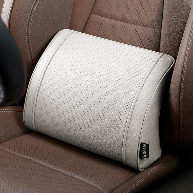 Ergonomic Headrest and Lumbar Support Set for Car Seats