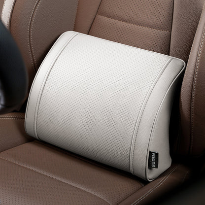 Ergonomic Headrest and Lumbar Support Set for Car Seats