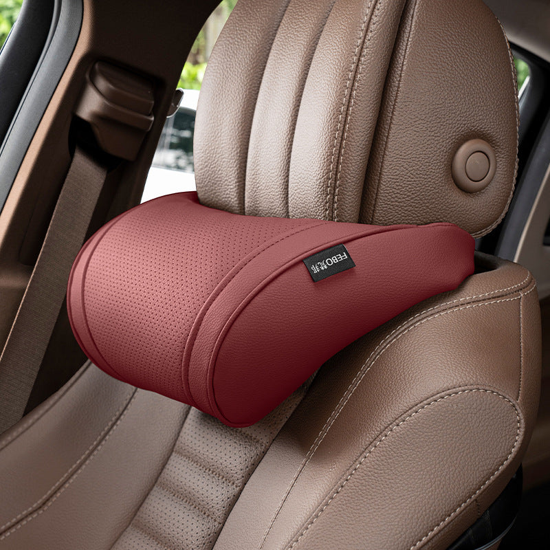 Ergonomic Headrest and Lumbar Support Set for Car Seats