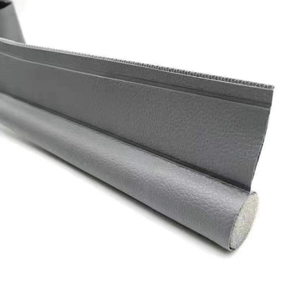 Wear Resistant Leather Under Door Draft Stopper Windproof and Insect Proof Bedroom Door Bottom Seal Strip