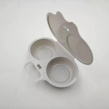 Microwave Egg Poacher with Lid & Handle