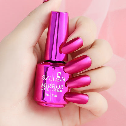 Glamorous Metallic Mirror Nail Polish